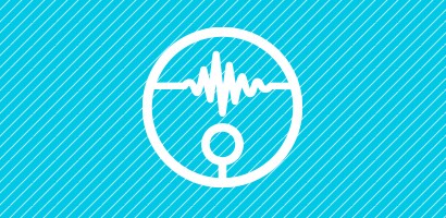 Icône montrant une courbe de phonocardiogramme.
