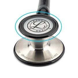 Diaphragme réglable pour couvrir la cloche du stéthoscope 3M Littmann Cardiology III.